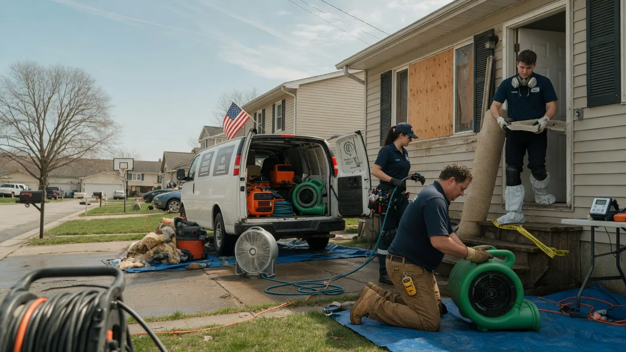 Water Damage Restoration in Clover, SC near me